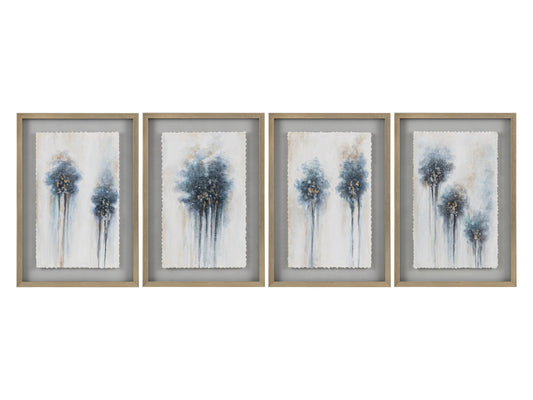 Boom Boom Blue/Gold Wall Art - Ornate Home