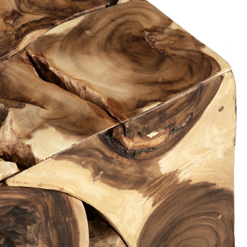 Borneo Brown Suar Cocktail Table - Ornate Home