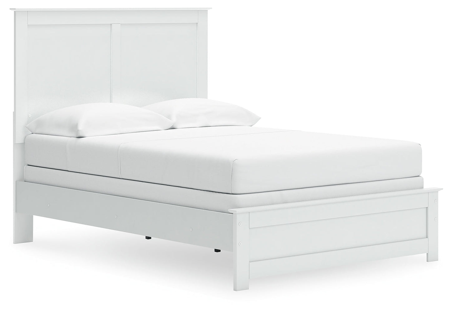 Bostwick Shoals White Full Panel Youth Bed- Viva Furn