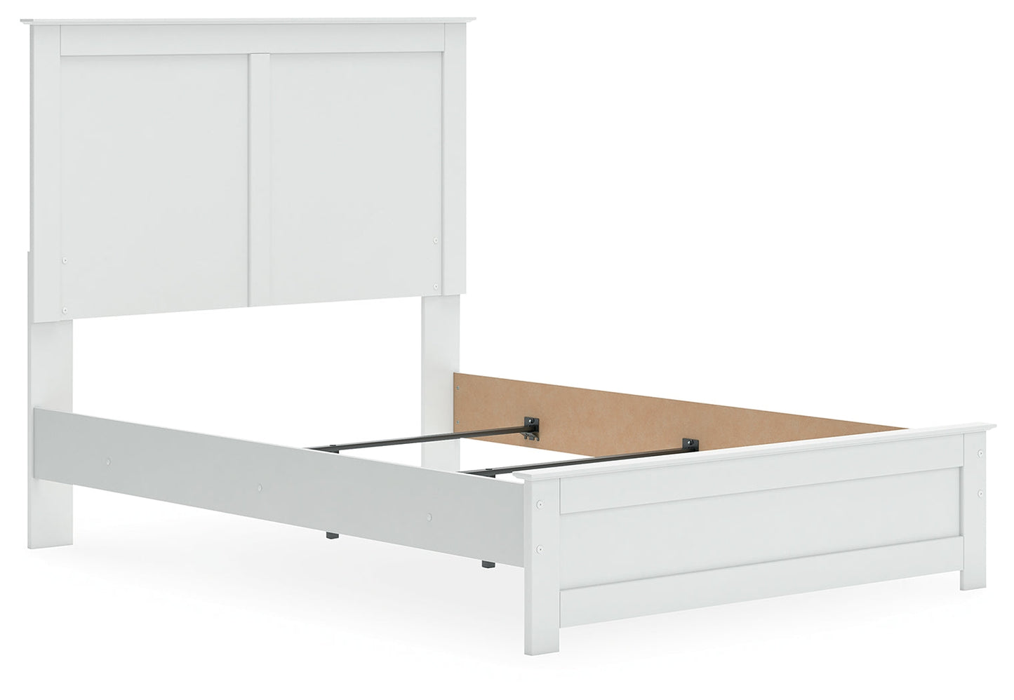 Bostwick Shoals White Full Panel Youth Bed- Viva Furn