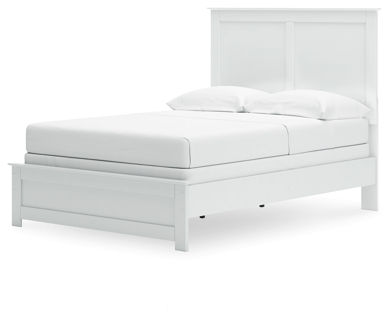 Bostwick Shoals White Full Panel Youth Bed- Viva Furn