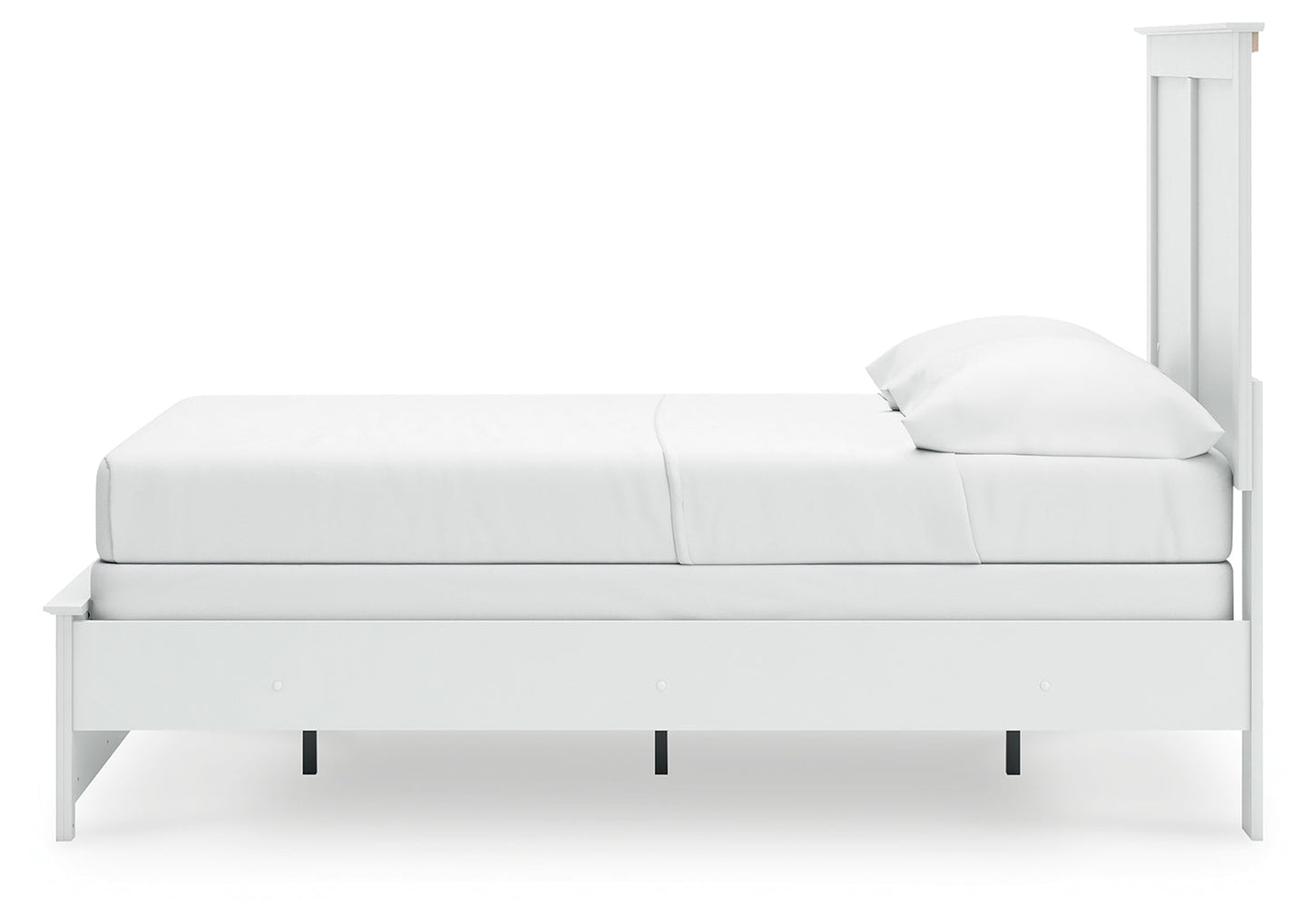 Bostwick Shoals White Full Panel Youth Bed- Viva Furn