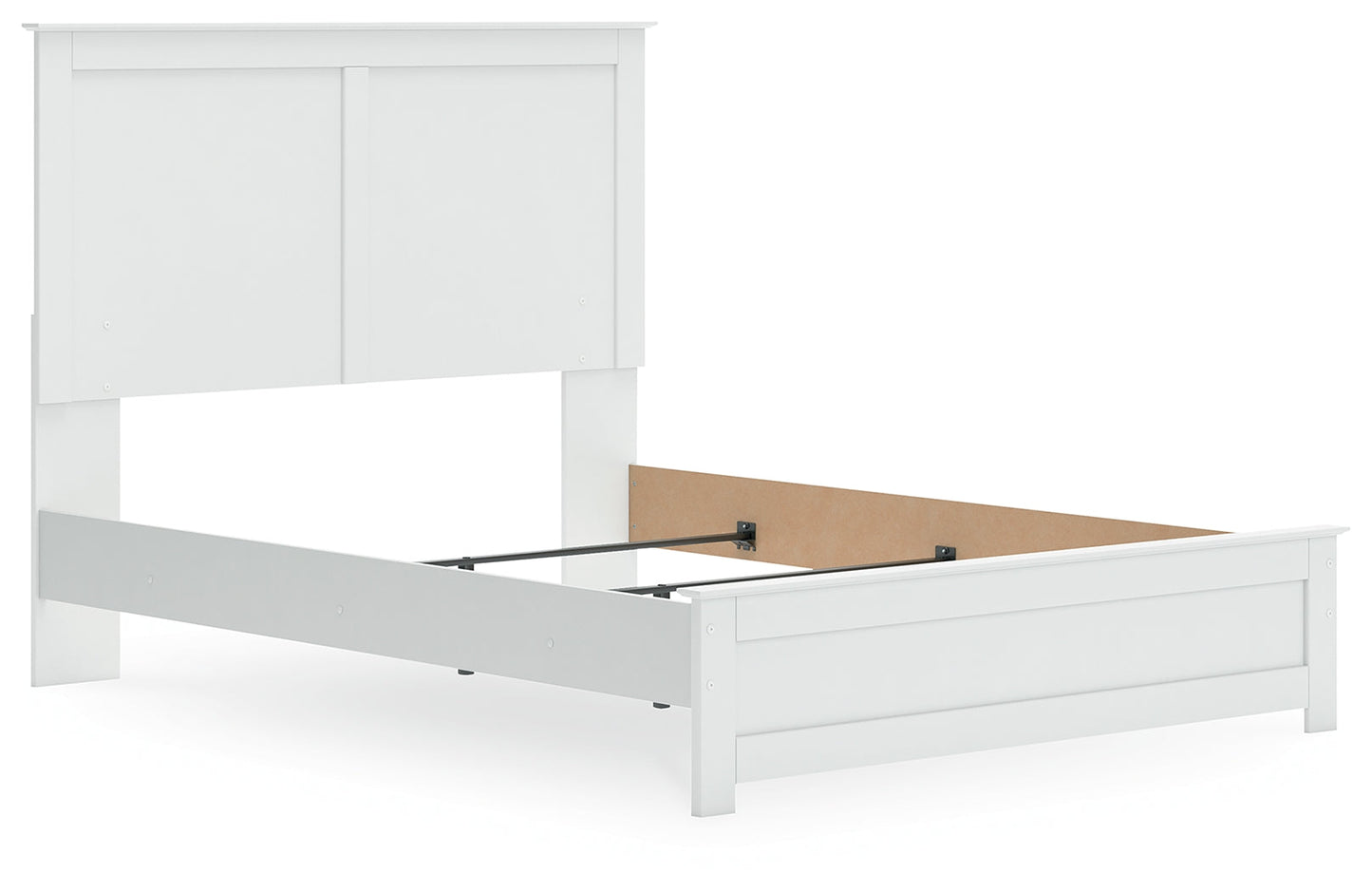Bostwick Shoals White Queen Panel Bed- Viva Furn