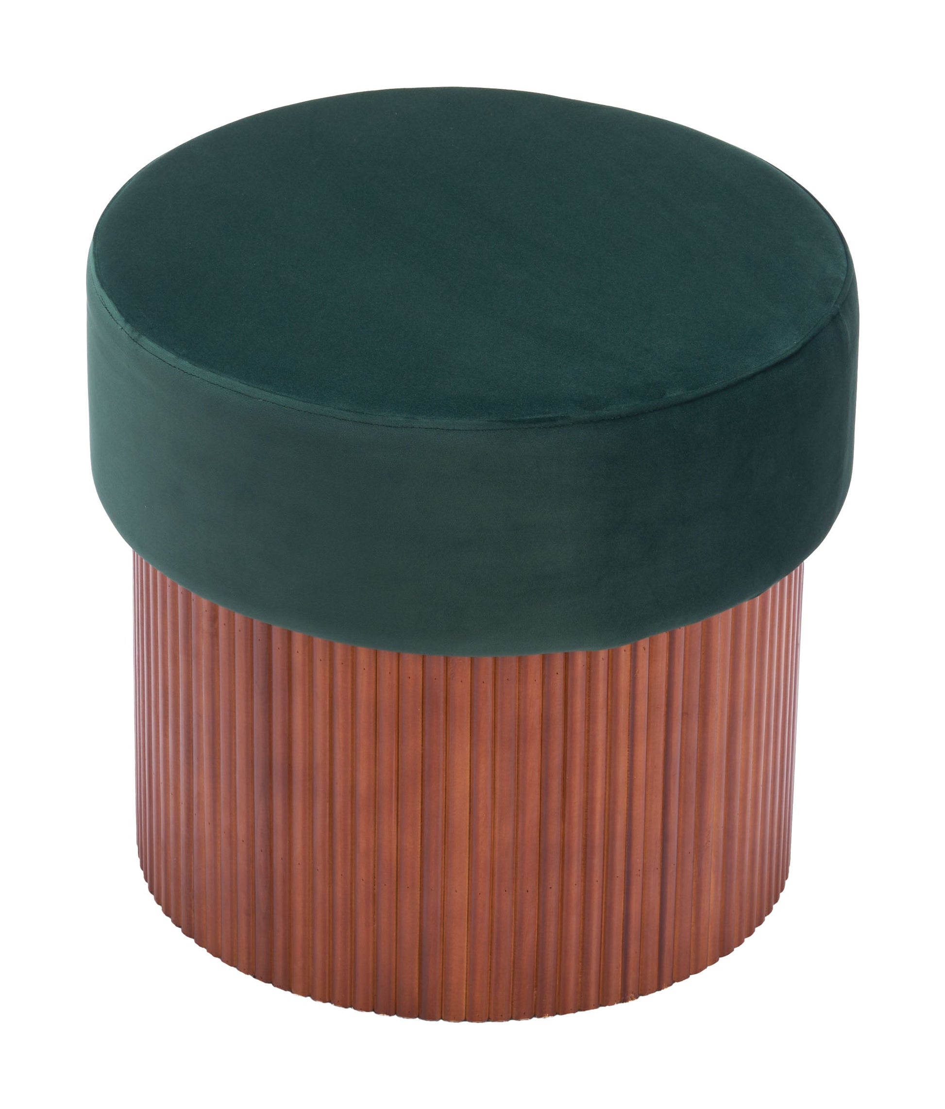 Boto Green Storage Ottoman - Ornate Home