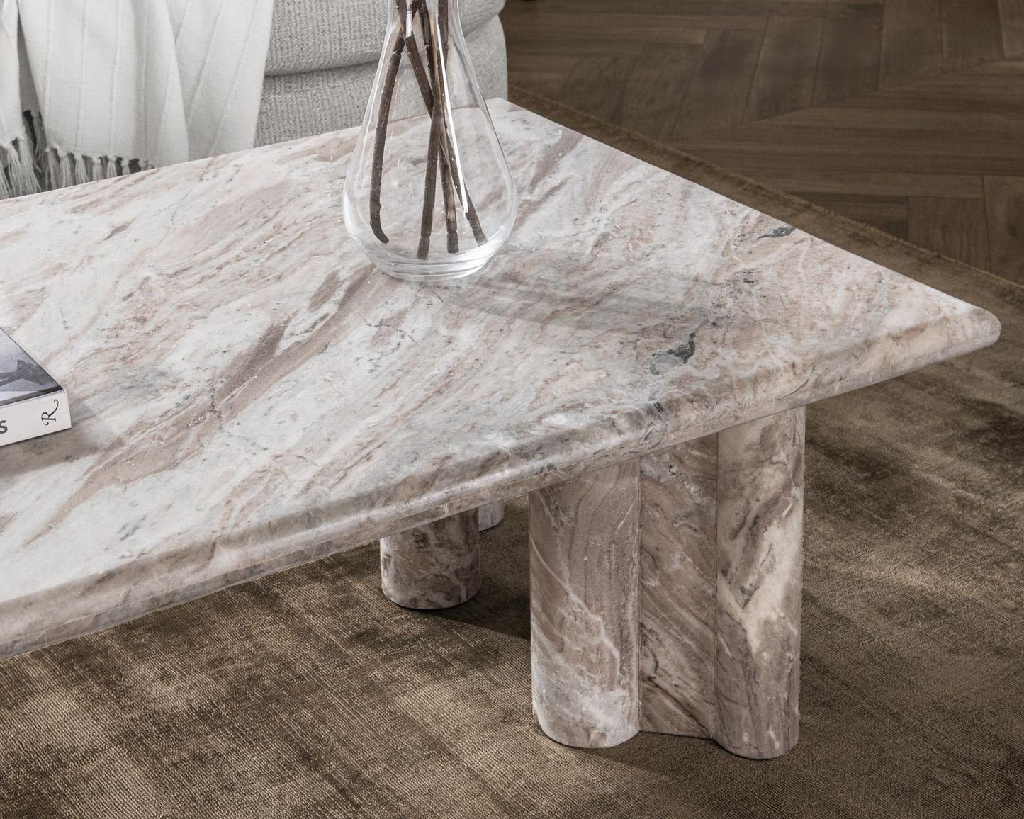 Bowman Rusty Gray Coffee Table - Ornate Home