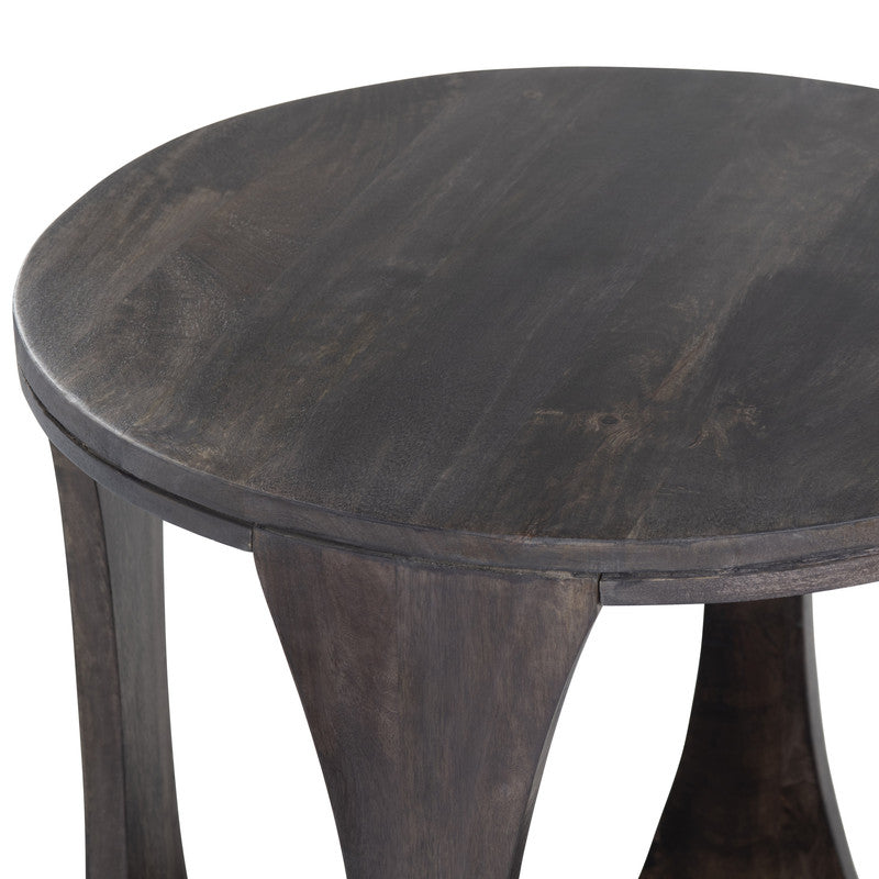 Bowtie Brown End Table - Ornate Home