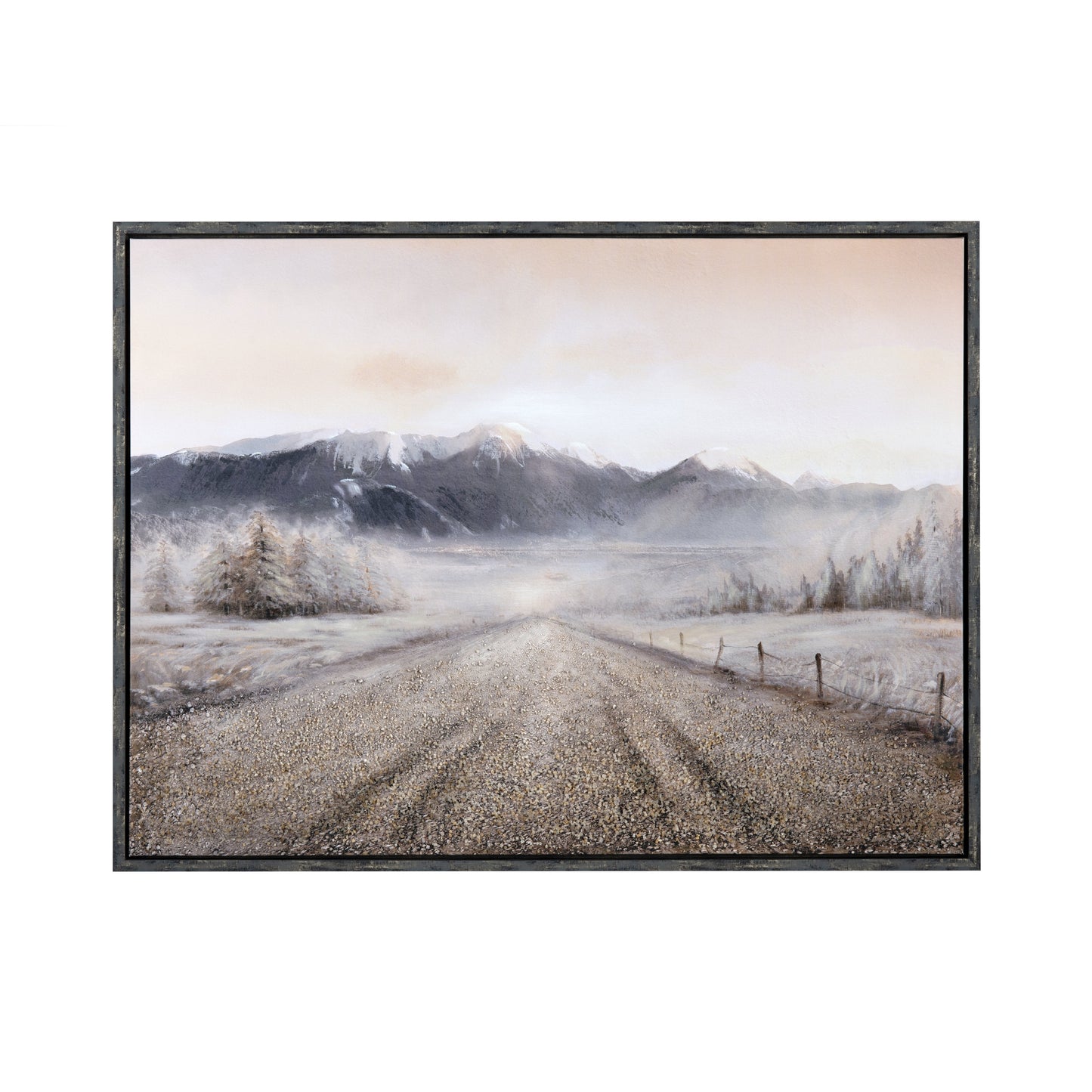 Bozeman Brown Canvas - Ornate Home