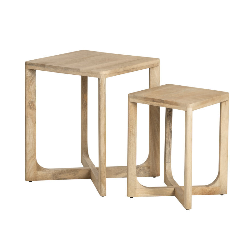 Braden Brown 2-Piece Accent Table Set - Ornate Home