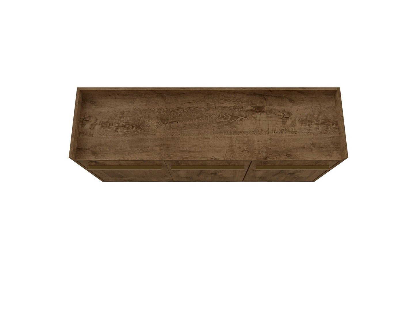 Bradley 53.54 Stand Buffet in Rustic Brown - Ornate Home