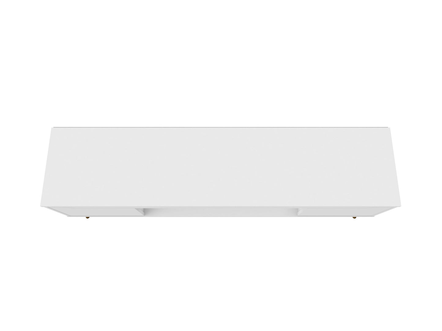 Bradley 62.99 TV Stand in White - Ornate Home