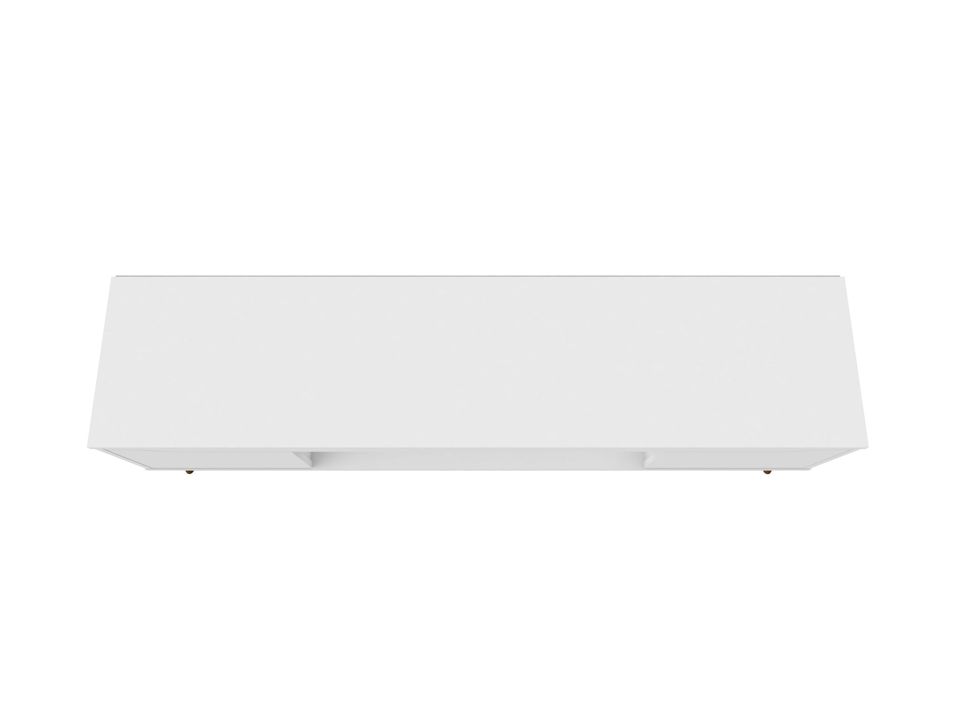Bradley 62.99 TV Stand in White - Ornate Home