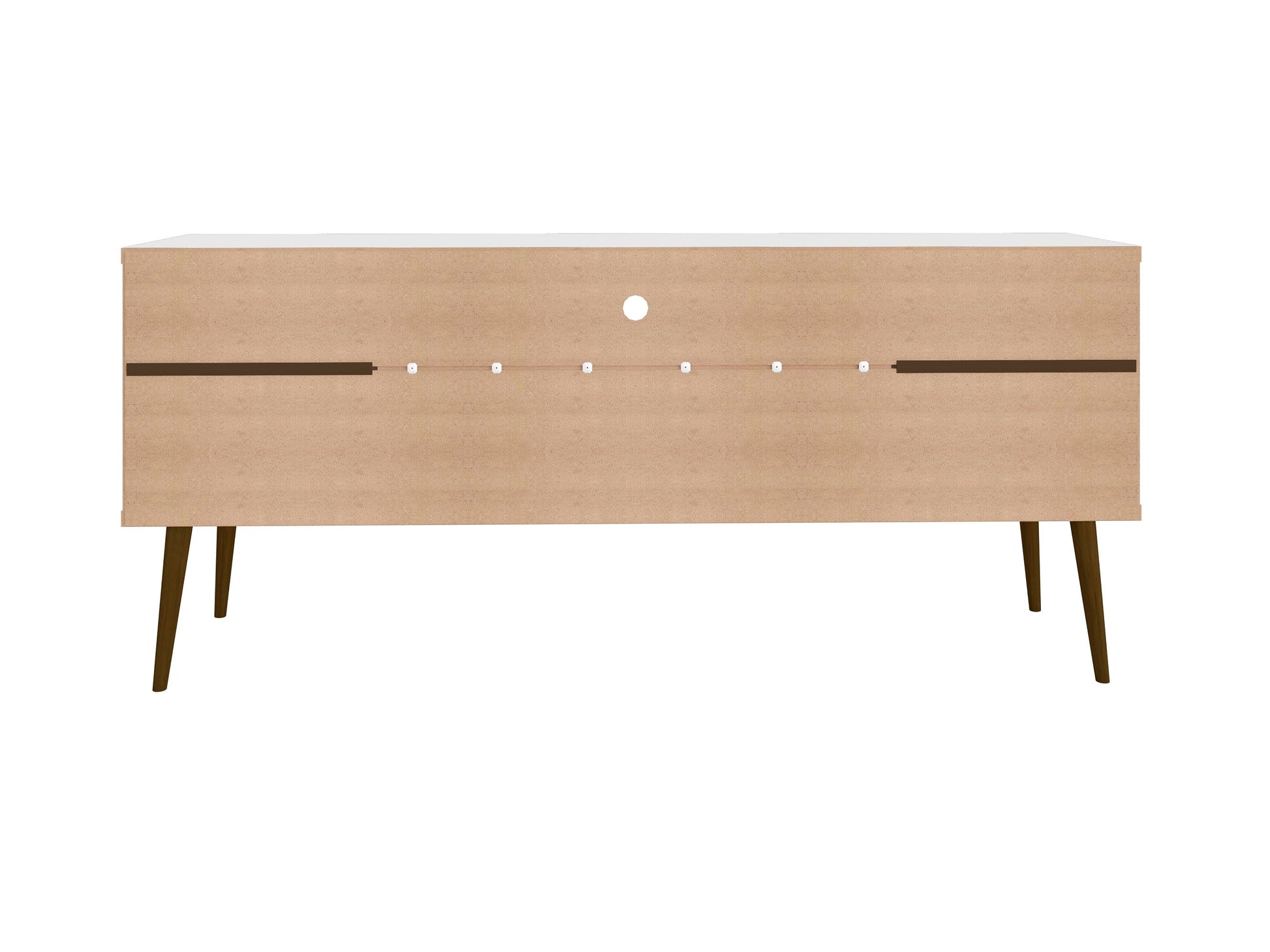 Bradley 62.99 TV Stand in White - Ornate Home