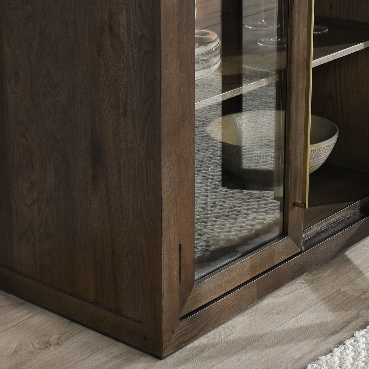 Bradley Cocoa Brown Cabinet - Ornate Home