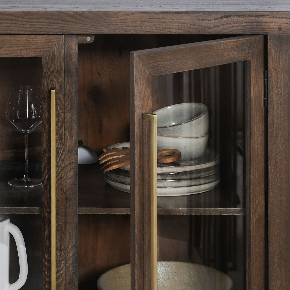 Bradley Cocoa Brown Cabinet - Ornate Home