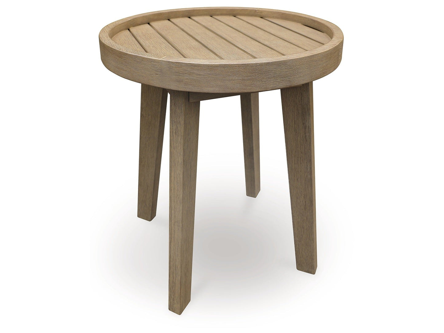 Bradstreet Bay Beige Outdoor End Table- Viva Furn