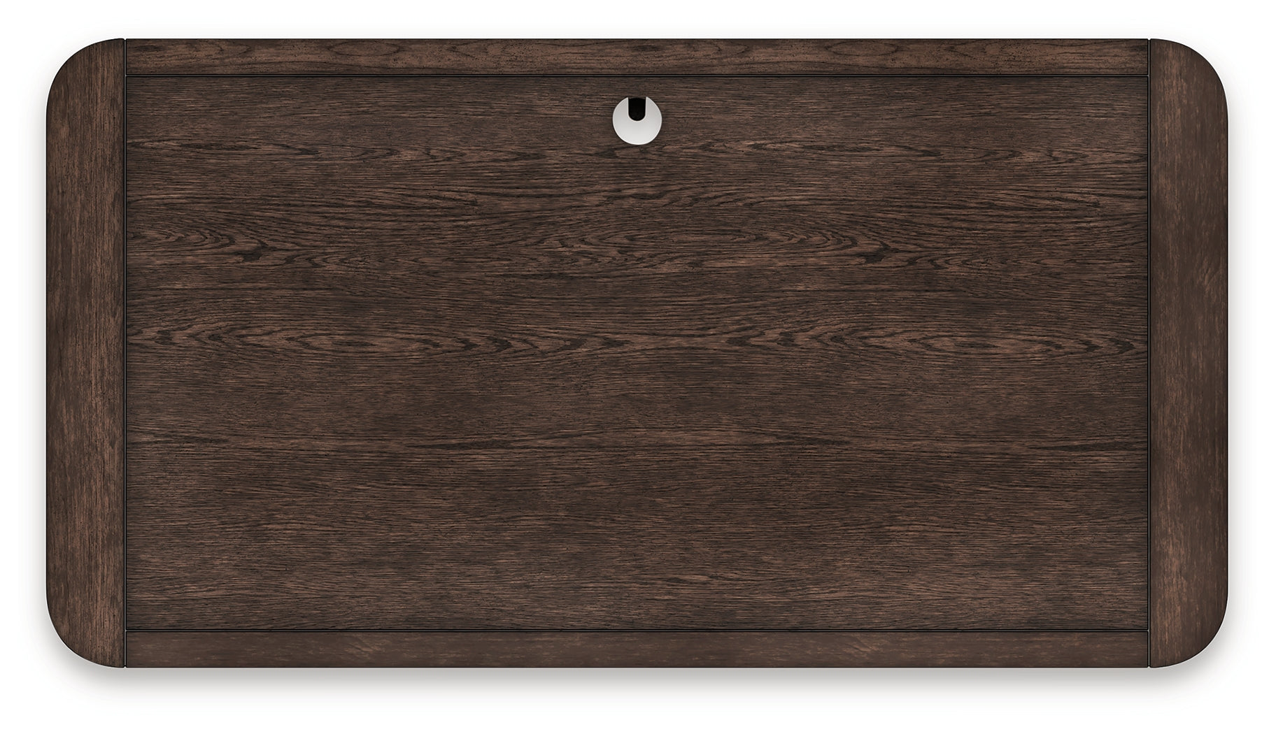 Breckington Dark Brown Home Office Desk- Viva Furn
