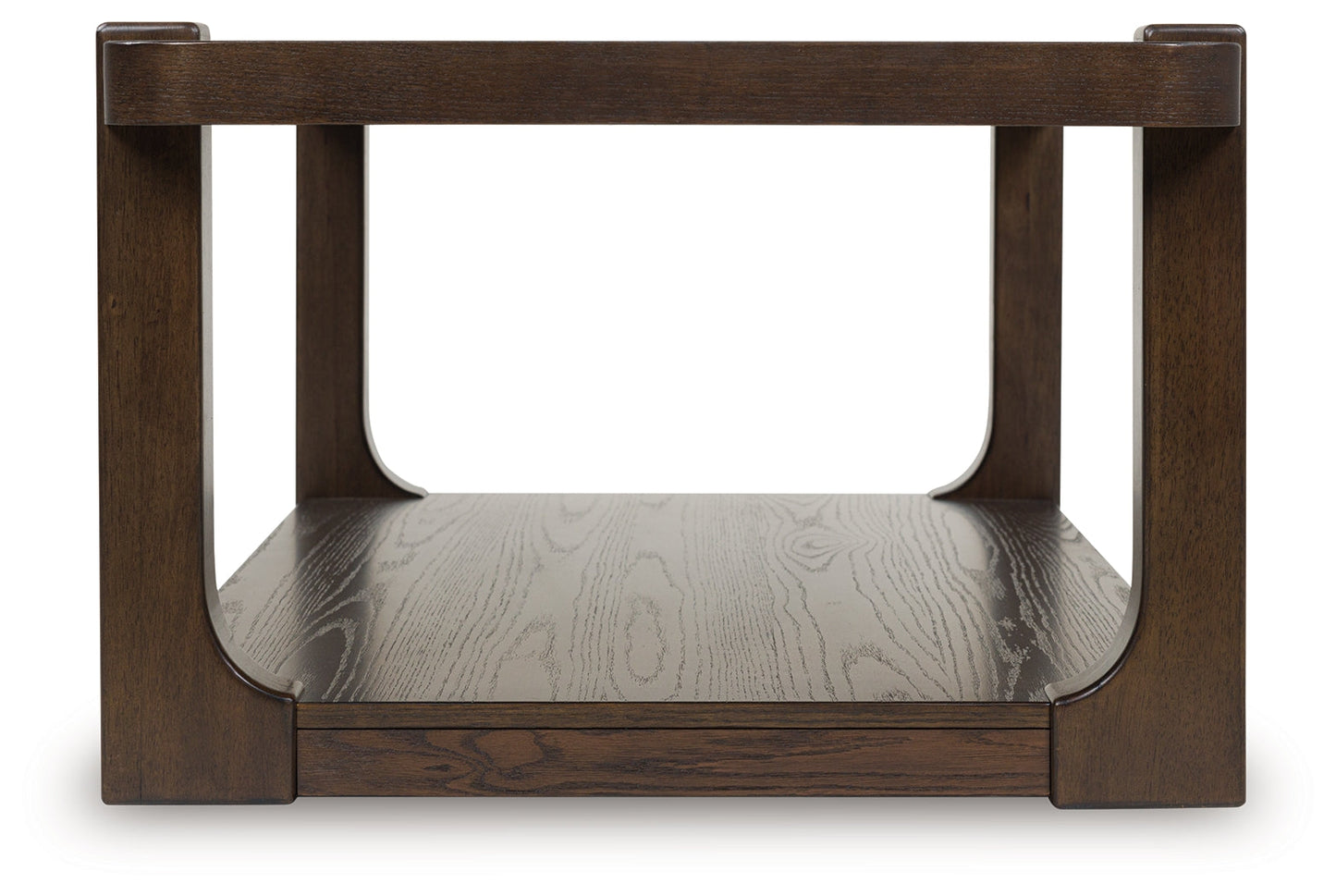 Breckington Dark Brown Rectangular Cocktail Table- Viva Furn