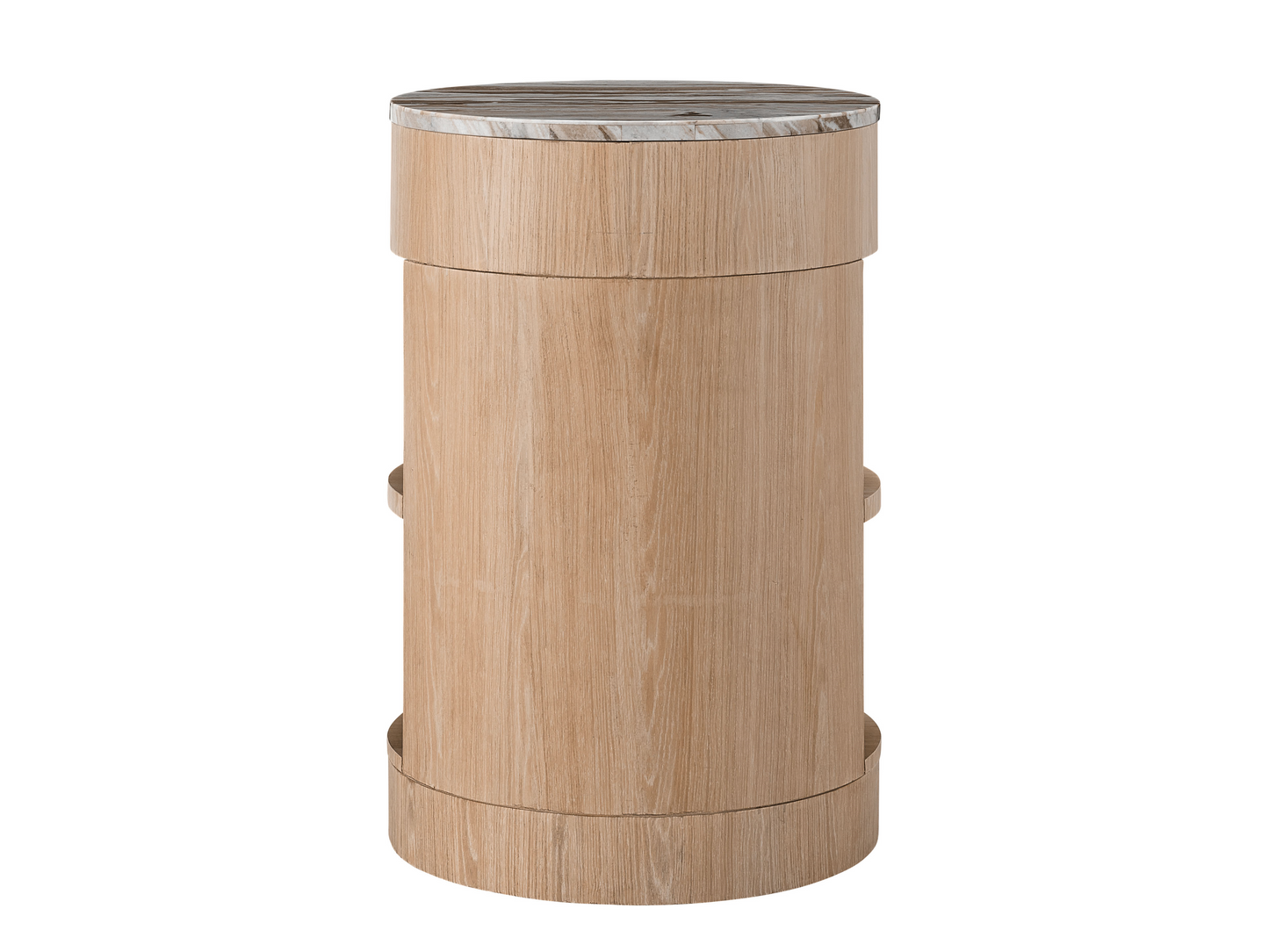 Breeze White Oak Nightstand - Ornate Home