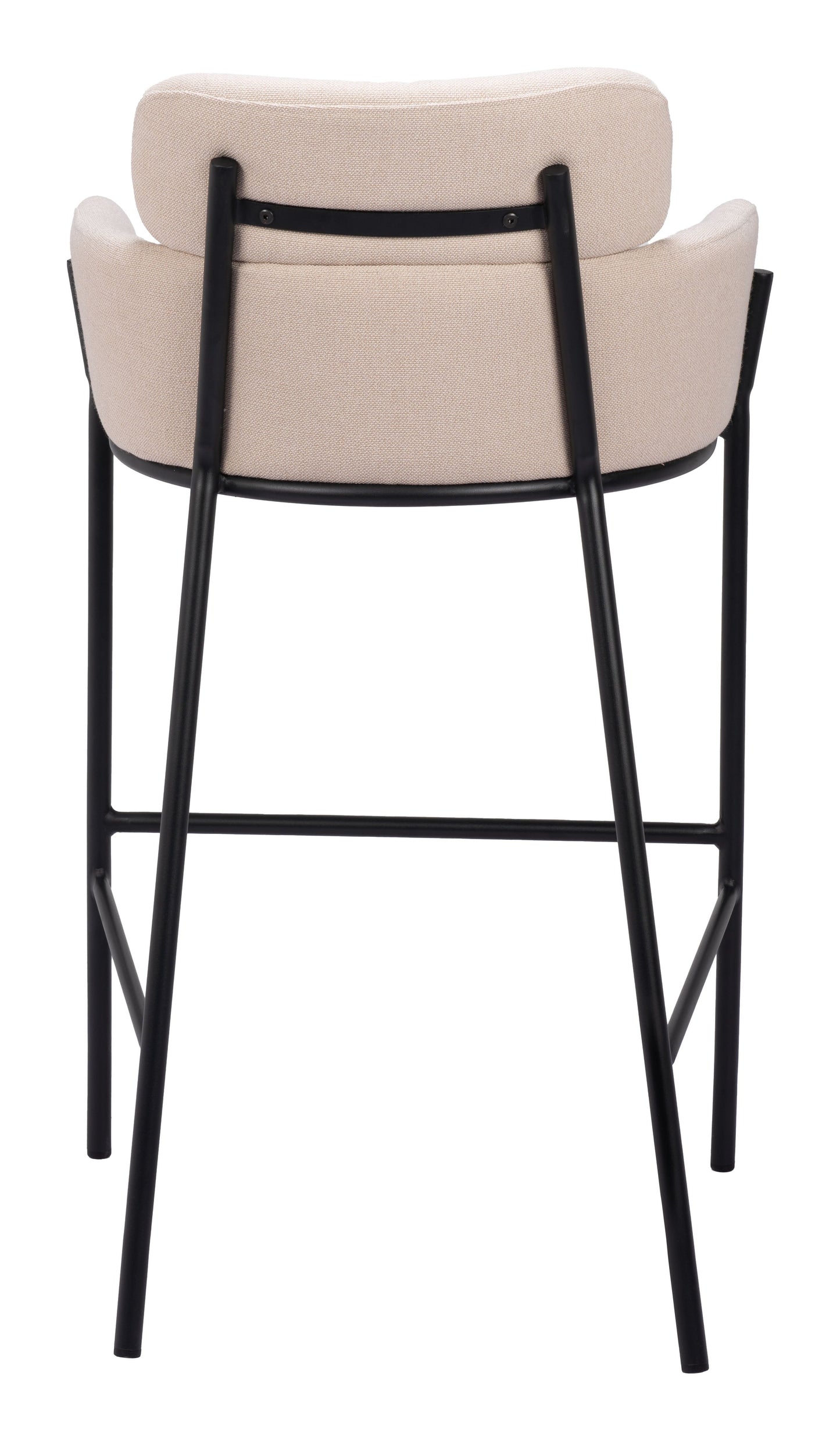 Bremor Beige Barstool - Ornate Home