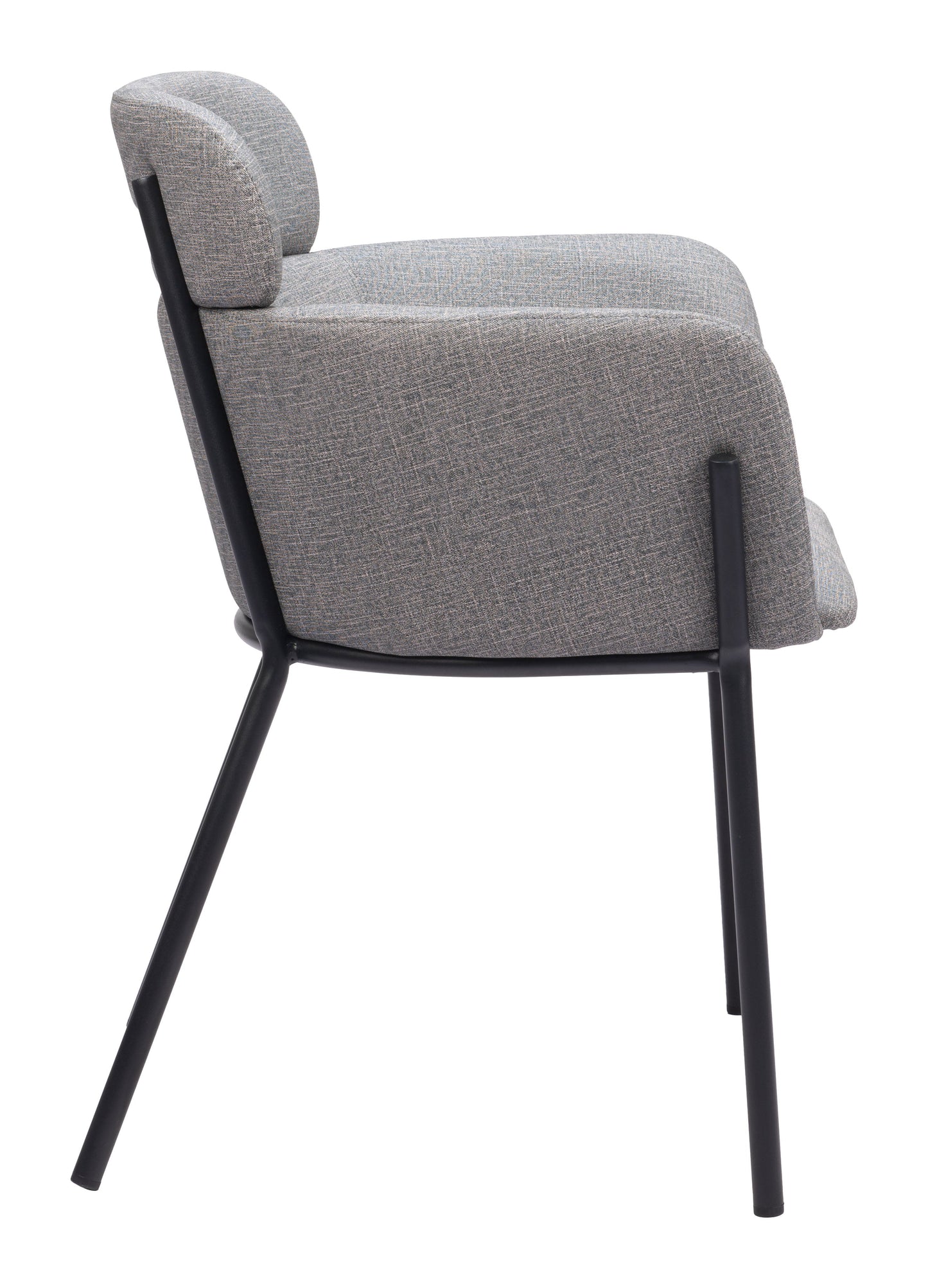 Bremor Slate Gray Dining Chair (Set of 2) - Ornate Home