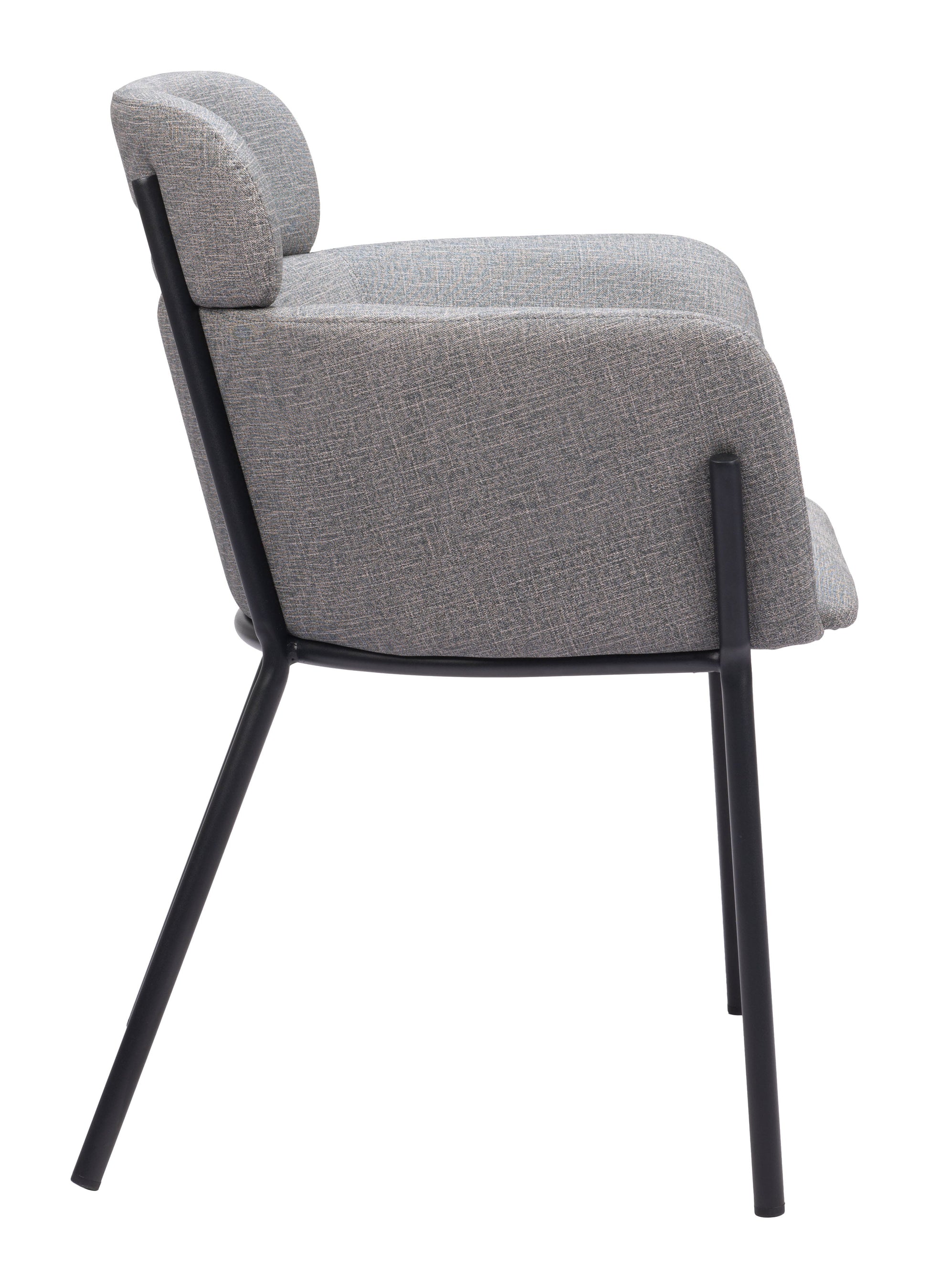 Bremor Slate Gray Dining Chair (Set of 2) - Ornate Home
