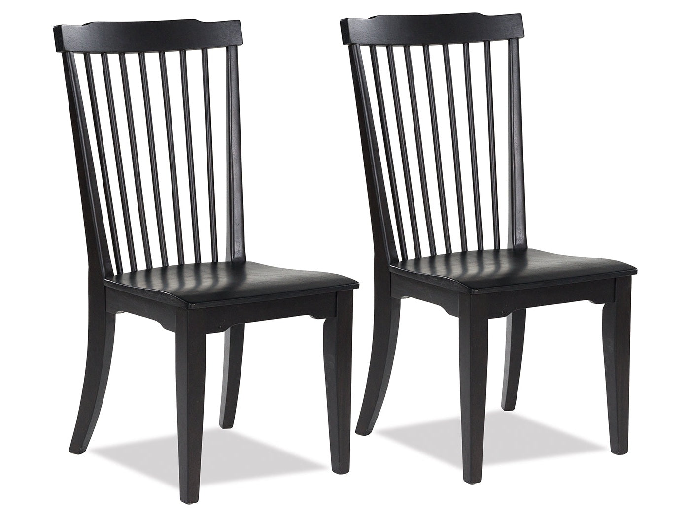 Brenkerton Black Dining Chair (Set of 2)- Viva Furn