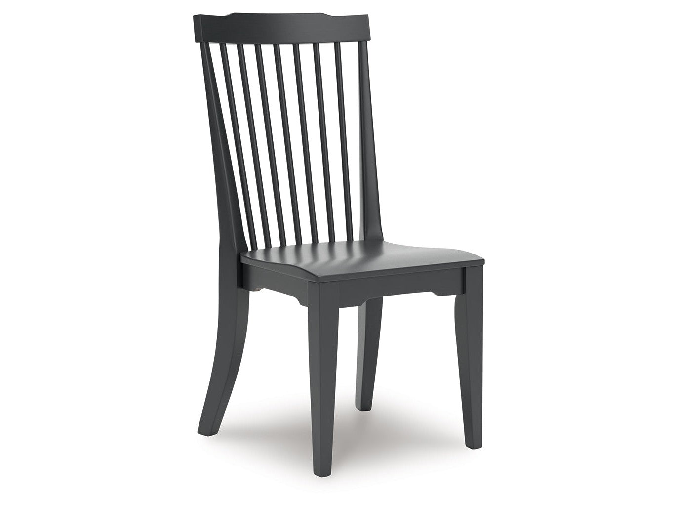 Brenkerton Black Dining Room Side Chair (Set of 2)- Viva Furn