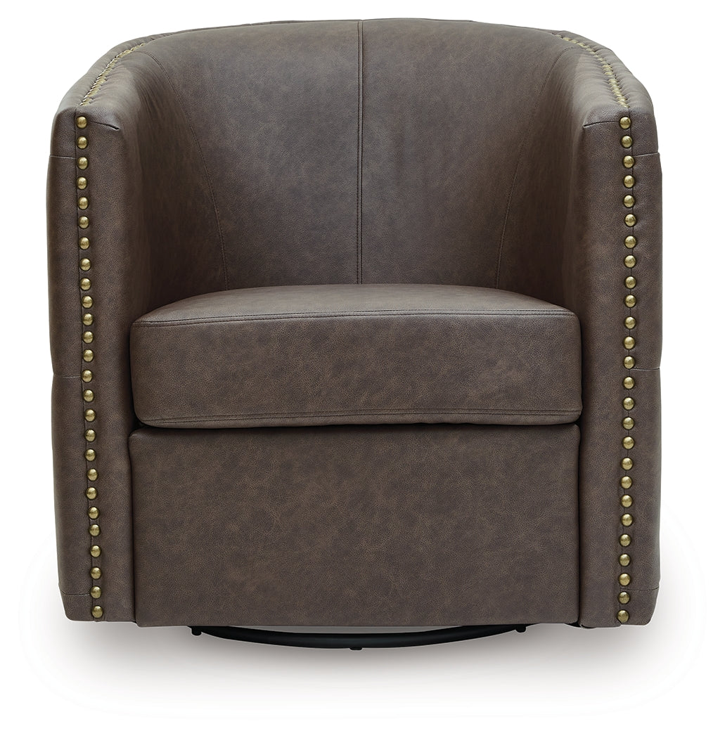 Brentlow Granite Swivel Accent Chair- Viva Furn