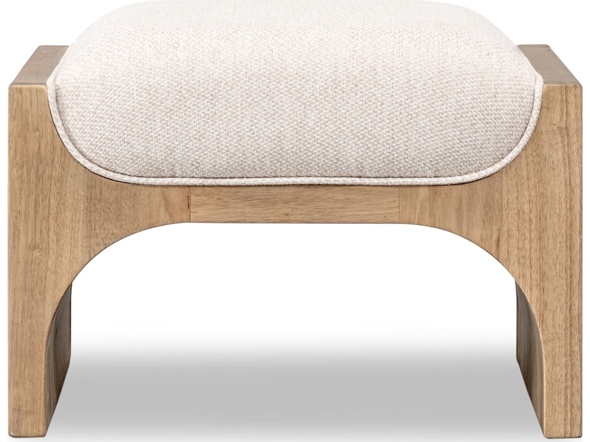 Brentwood Harvest Weave/Brioche Ottoman - Ornate Home
