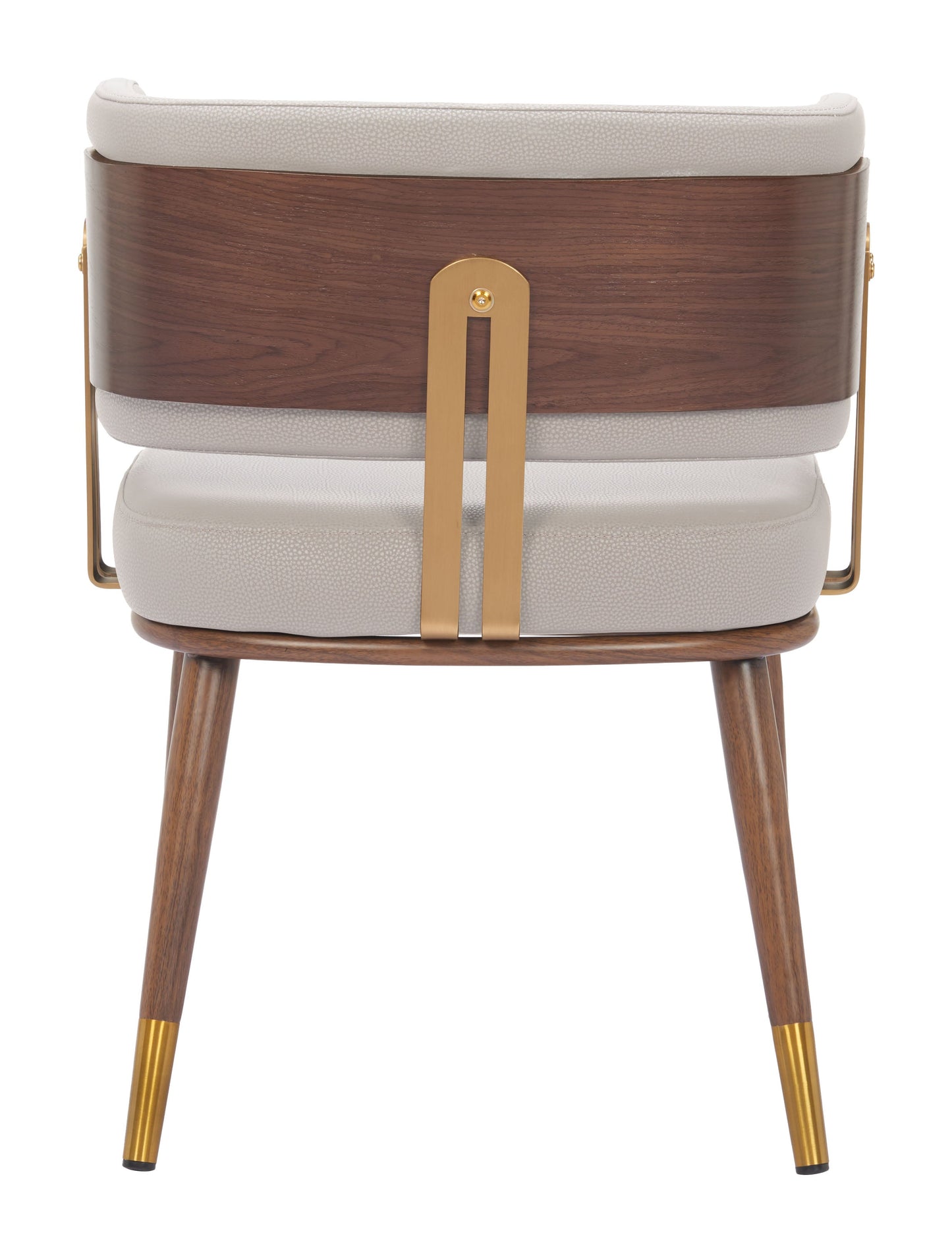 Brew Beige & Walnut Dining Chair - Ornate Home