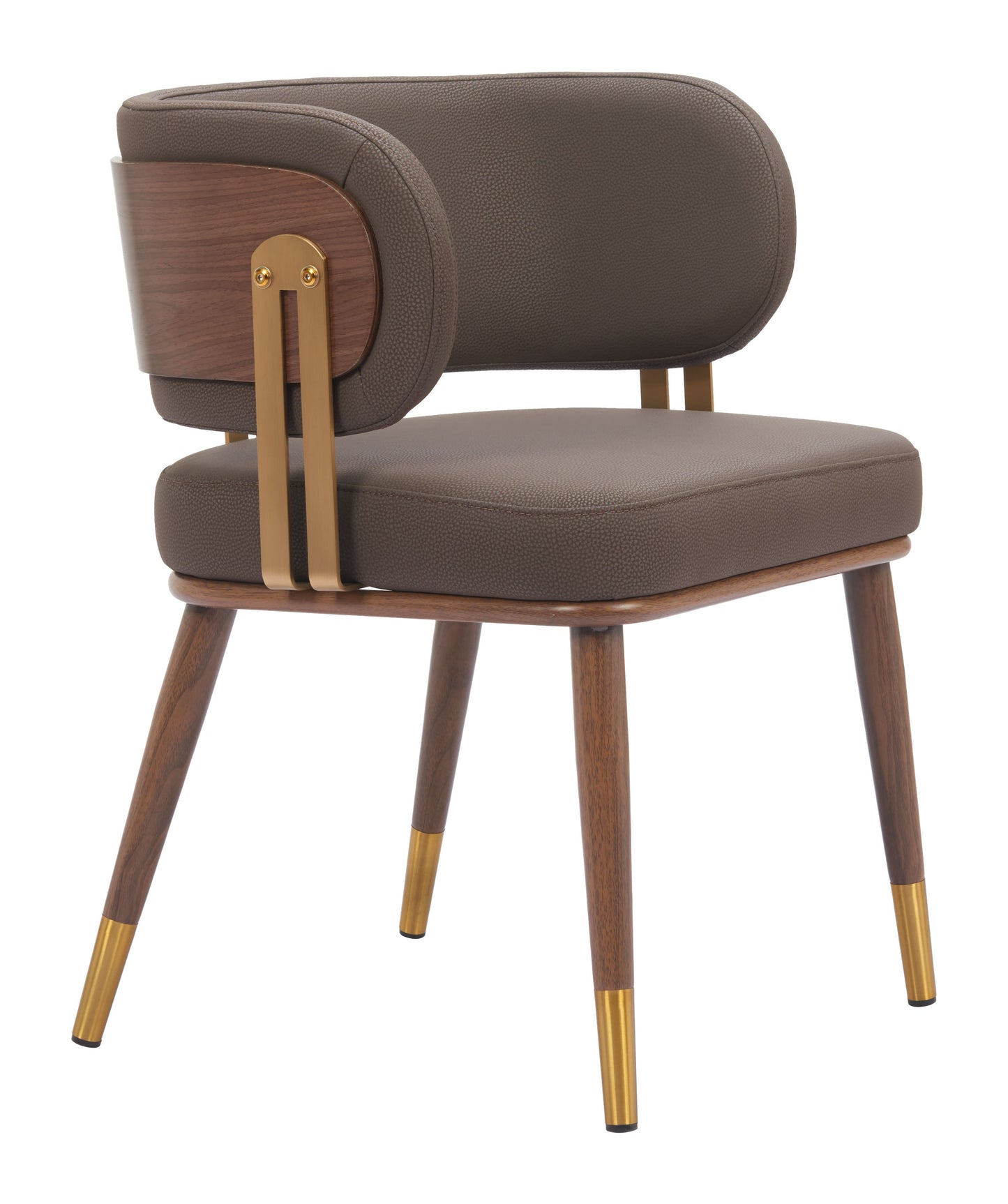 Brew Brown & Walnut Dining Chair - Ornate Home