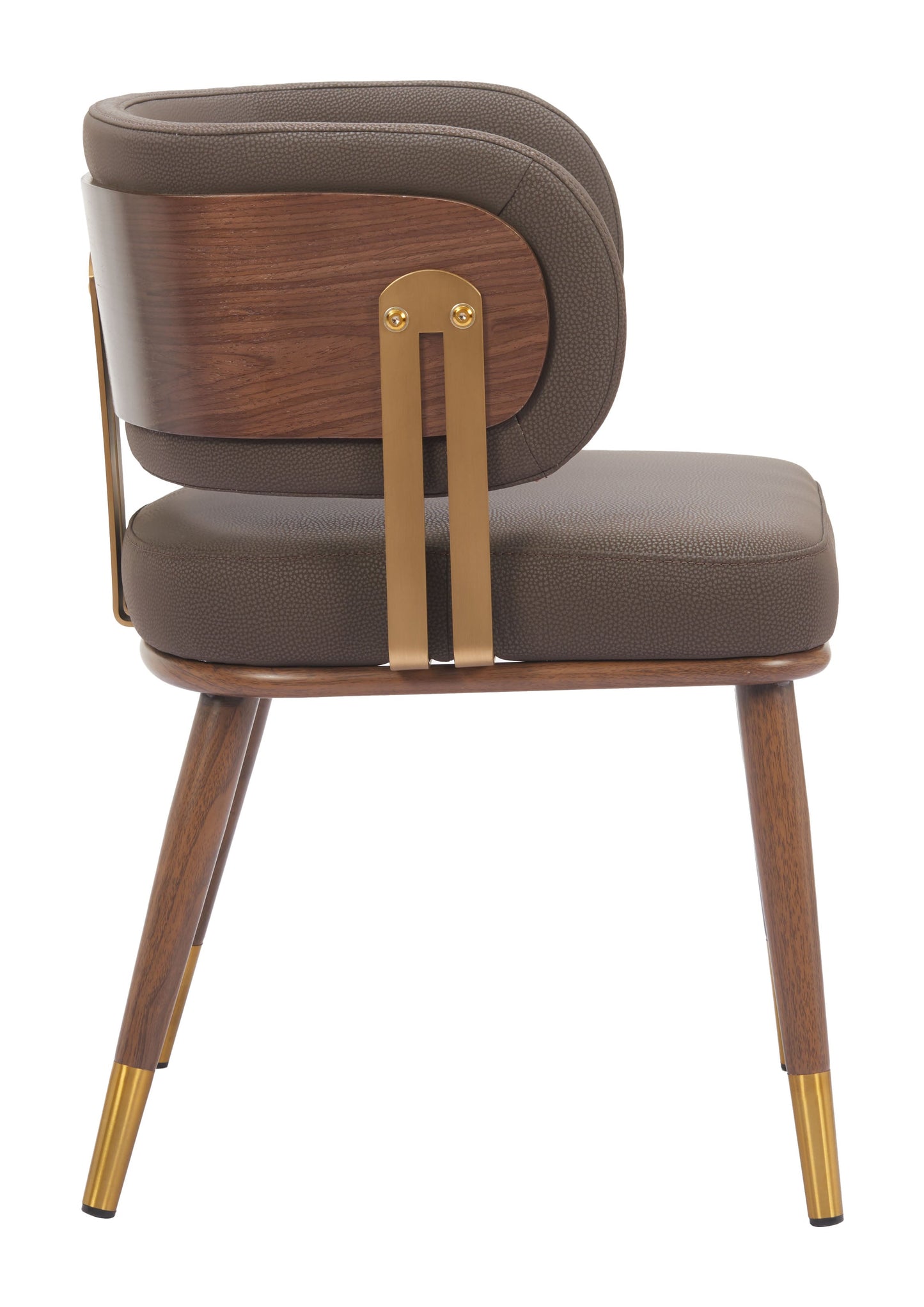 Brew Brown & Walnut Dining Chair - Ornate Home