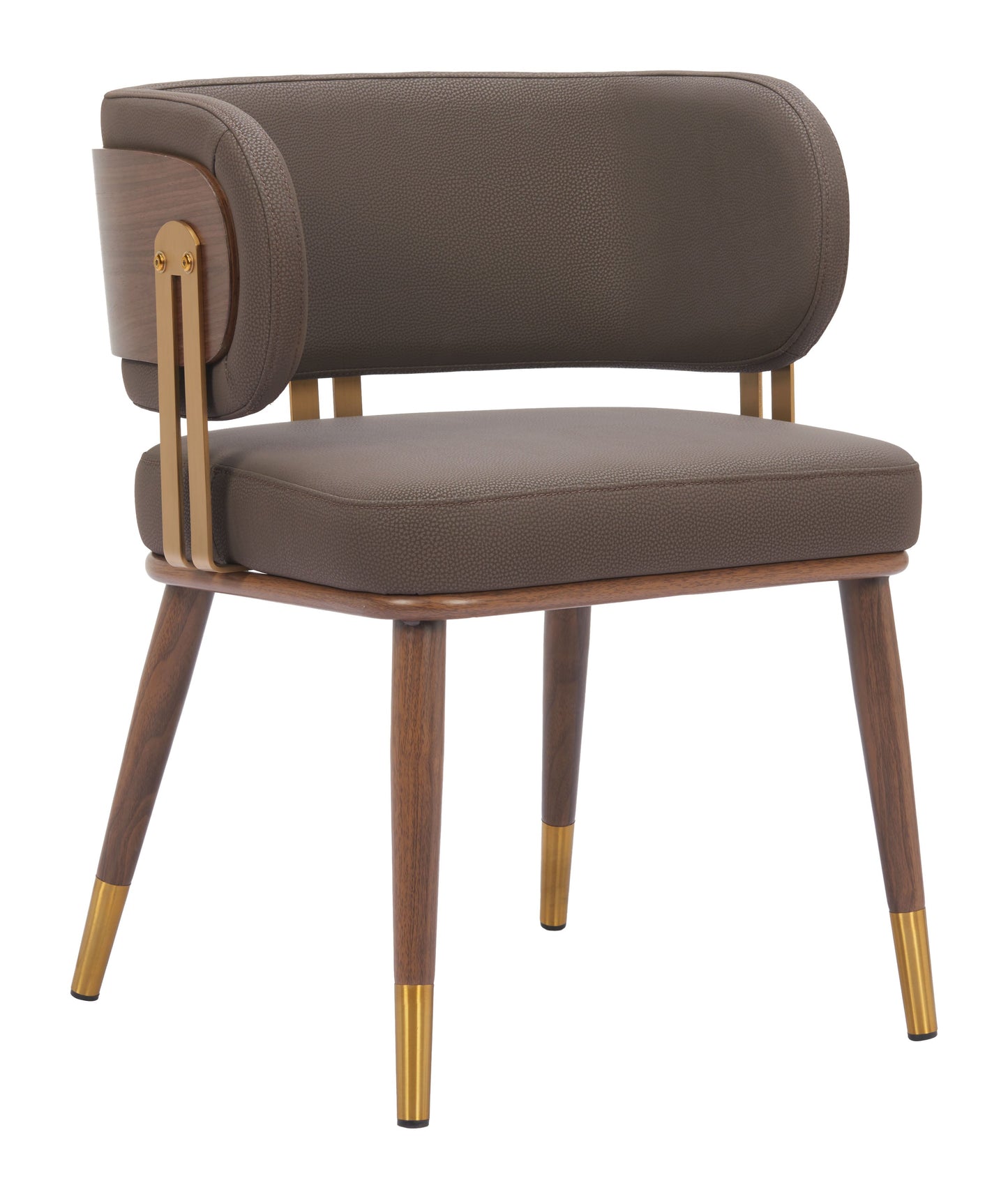 Brew Brown & Walnut Dining Chair - Ornate Home