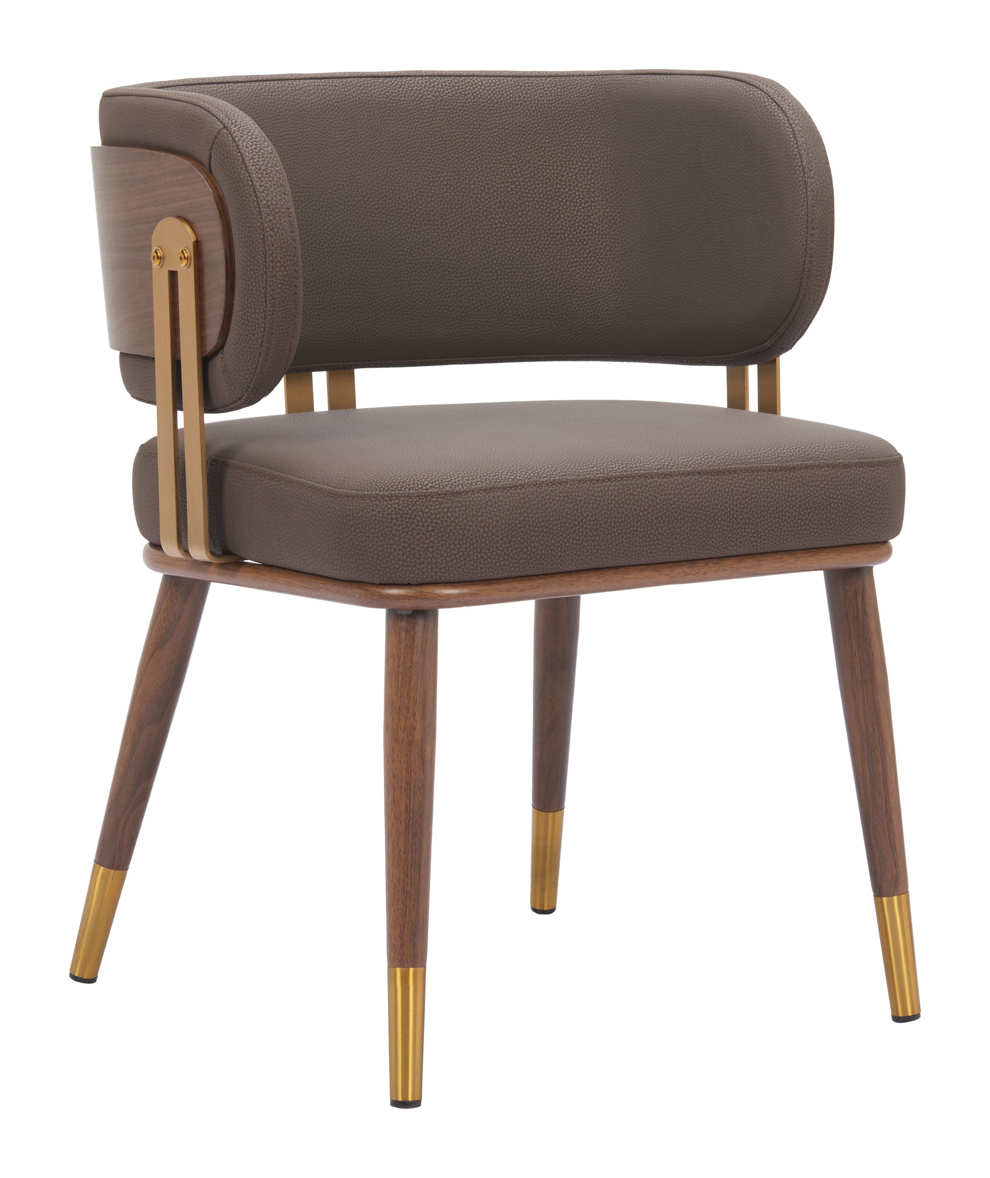 Brew Brown & Walnut Dining Chair - Ornate Home