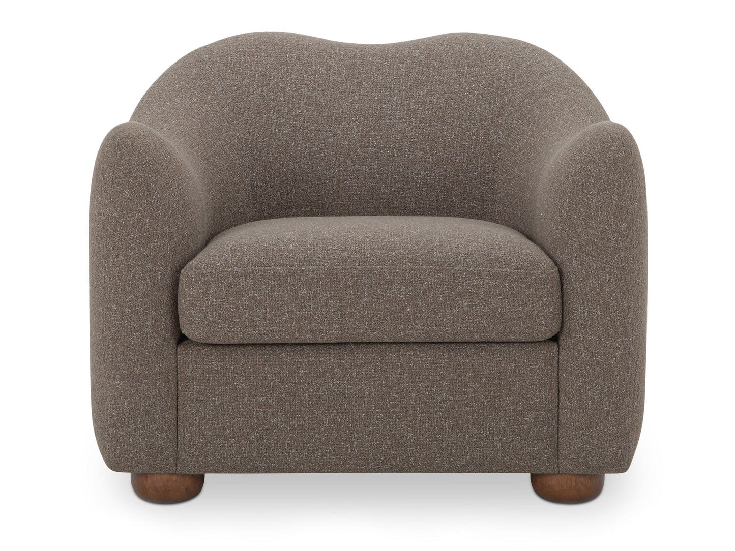 Bria Brown Accent Chair - Ornate Home