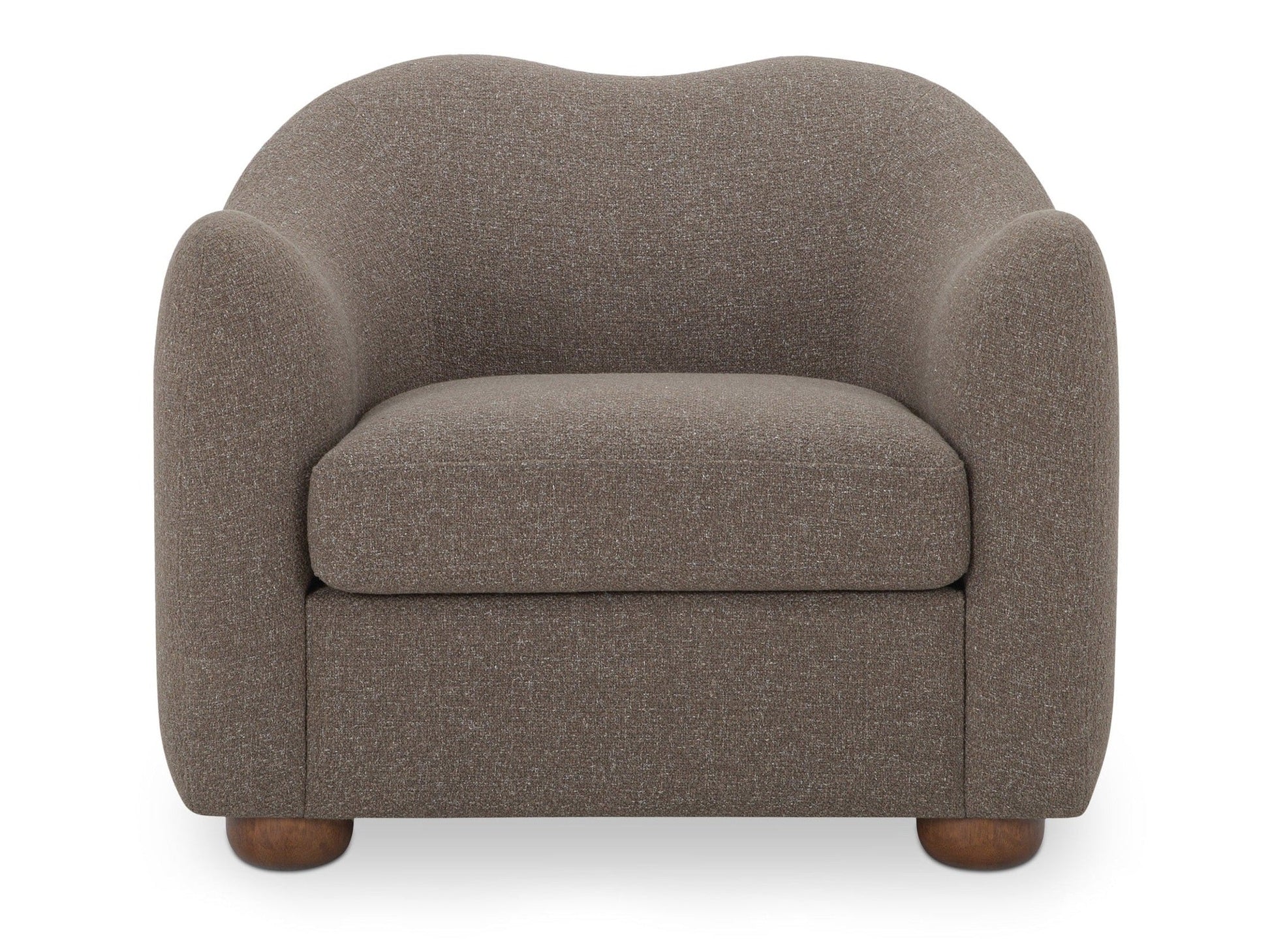Bria Brown Accent Chair - Ornate Home