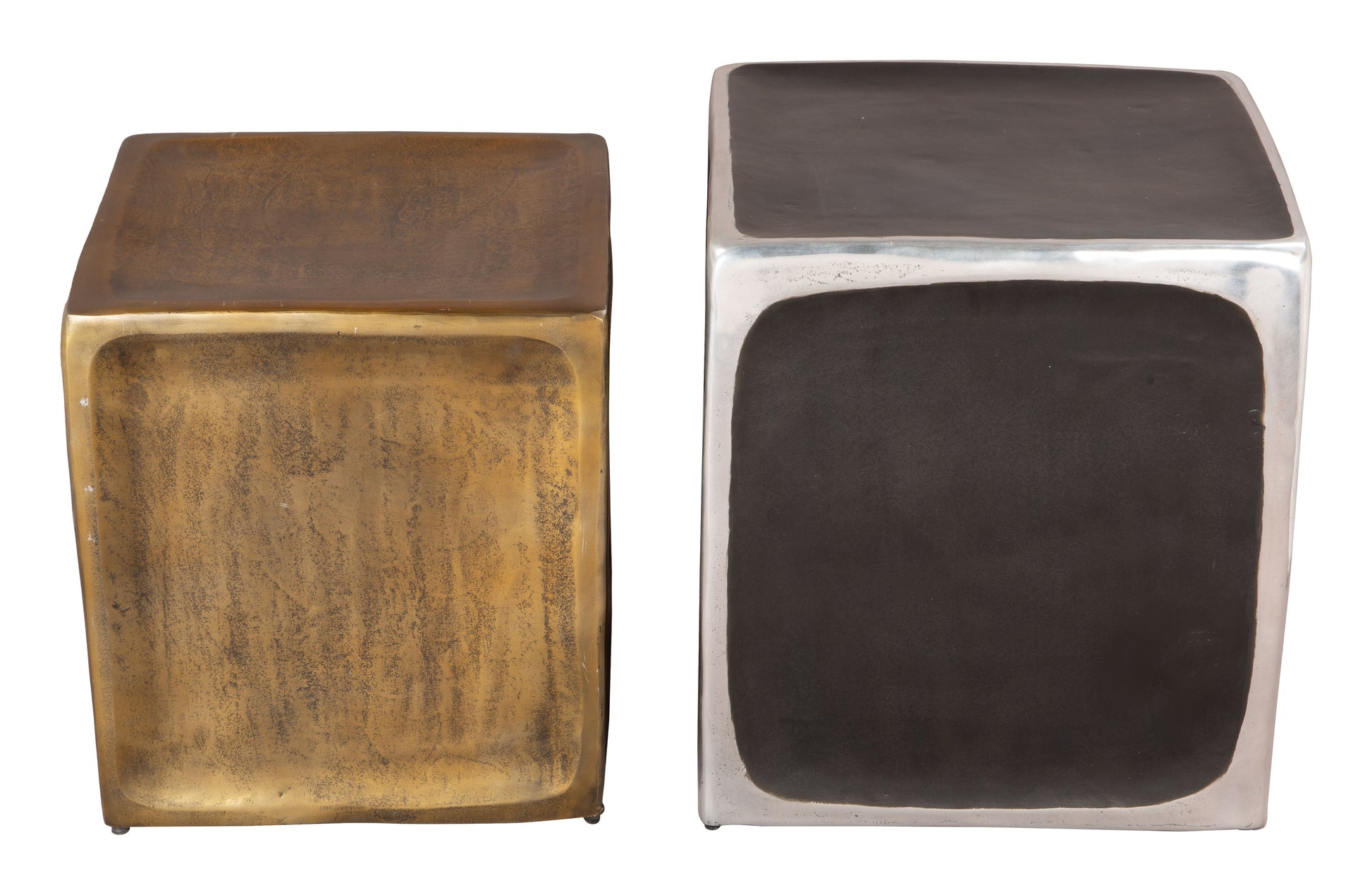 Brics Multicolor Side Table Set (2-Piece) - Ornate Home