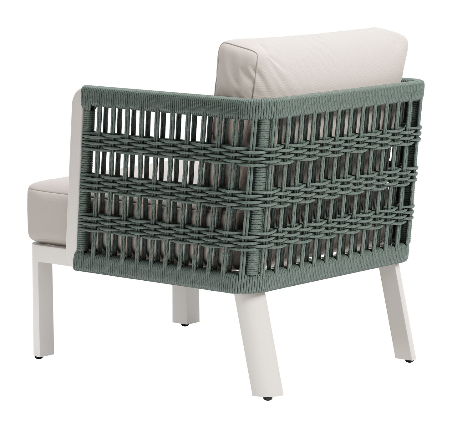 Bridgehampton White Outdoor Armchair - Ornate Home
