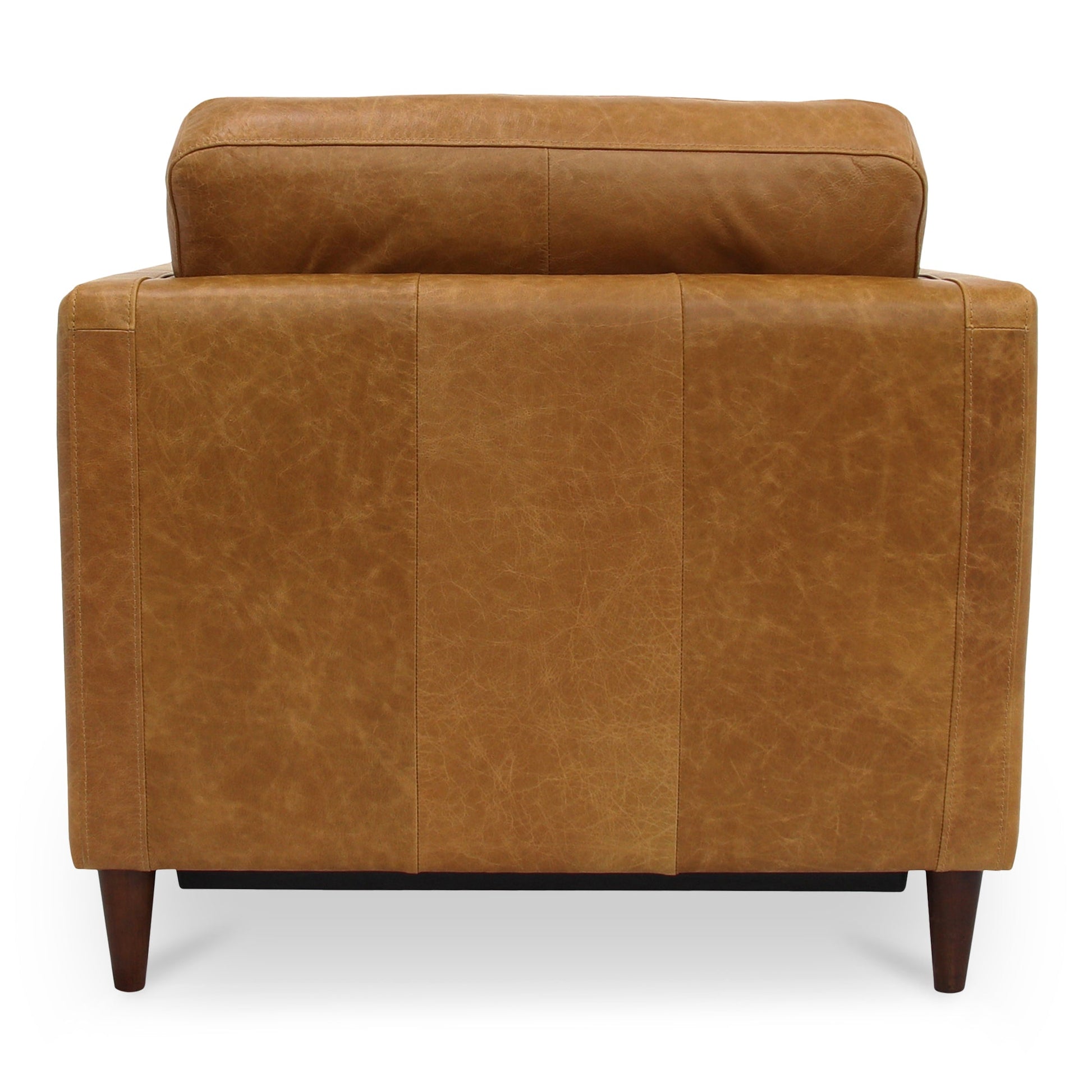 Bridgers Tan Leather Power Recliner Chair - Ornate Home