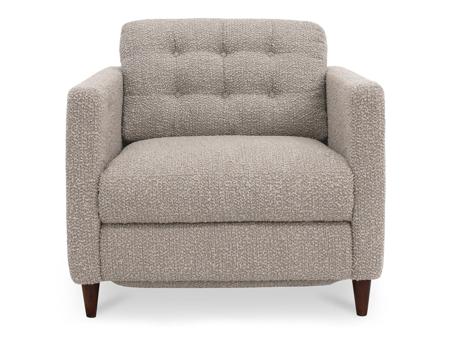 Bridgers Warm Grey Power Recliner Chair - Ornate Home