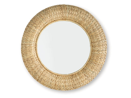 Briggsburg Natural Accent Mirror- Viva Furn