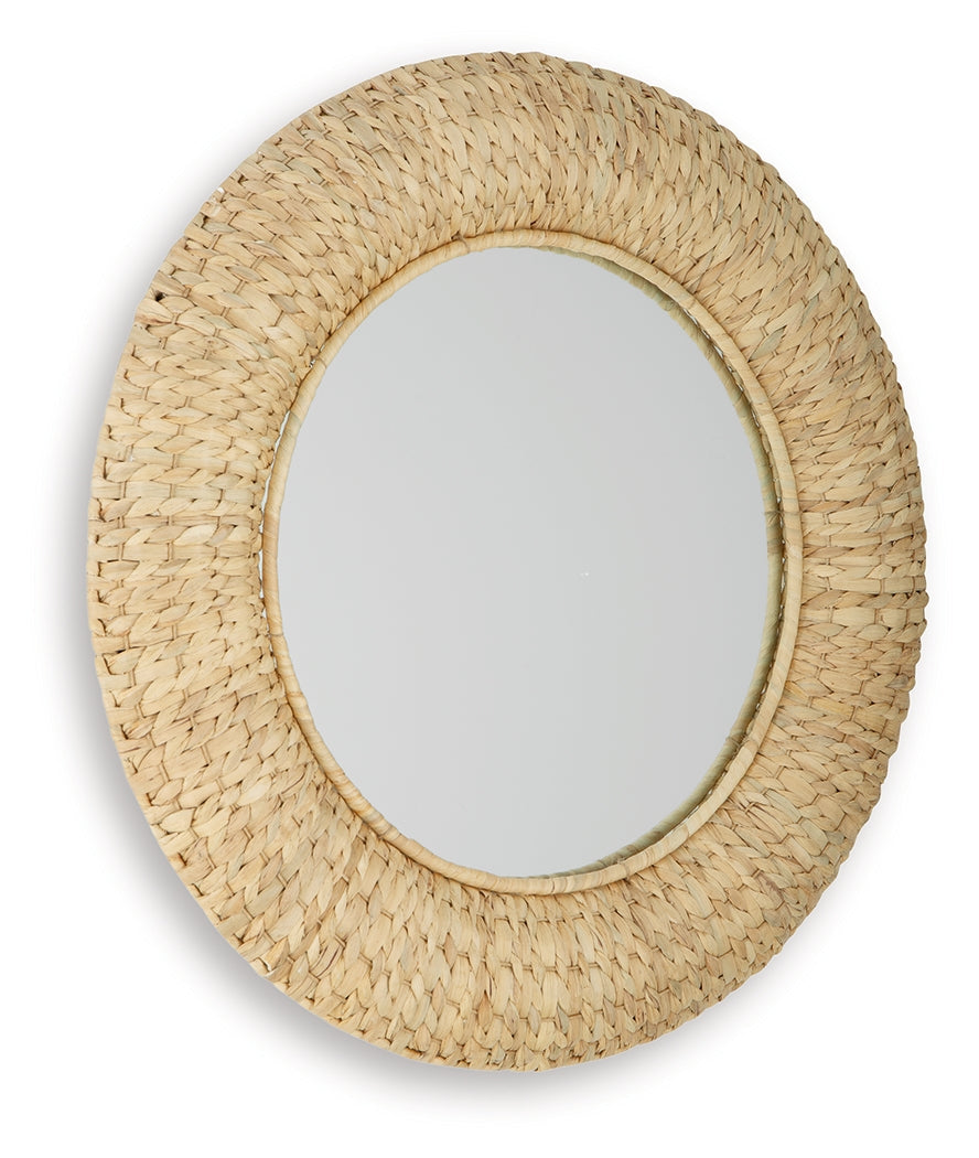 Briggsburg Natural Accent Mirror- Viva Furn