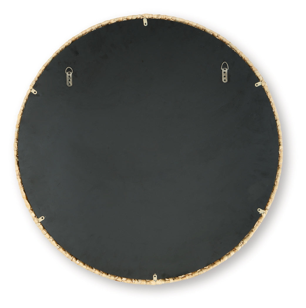 Briggsburg Natural Accent Mirror- Viva Furn
