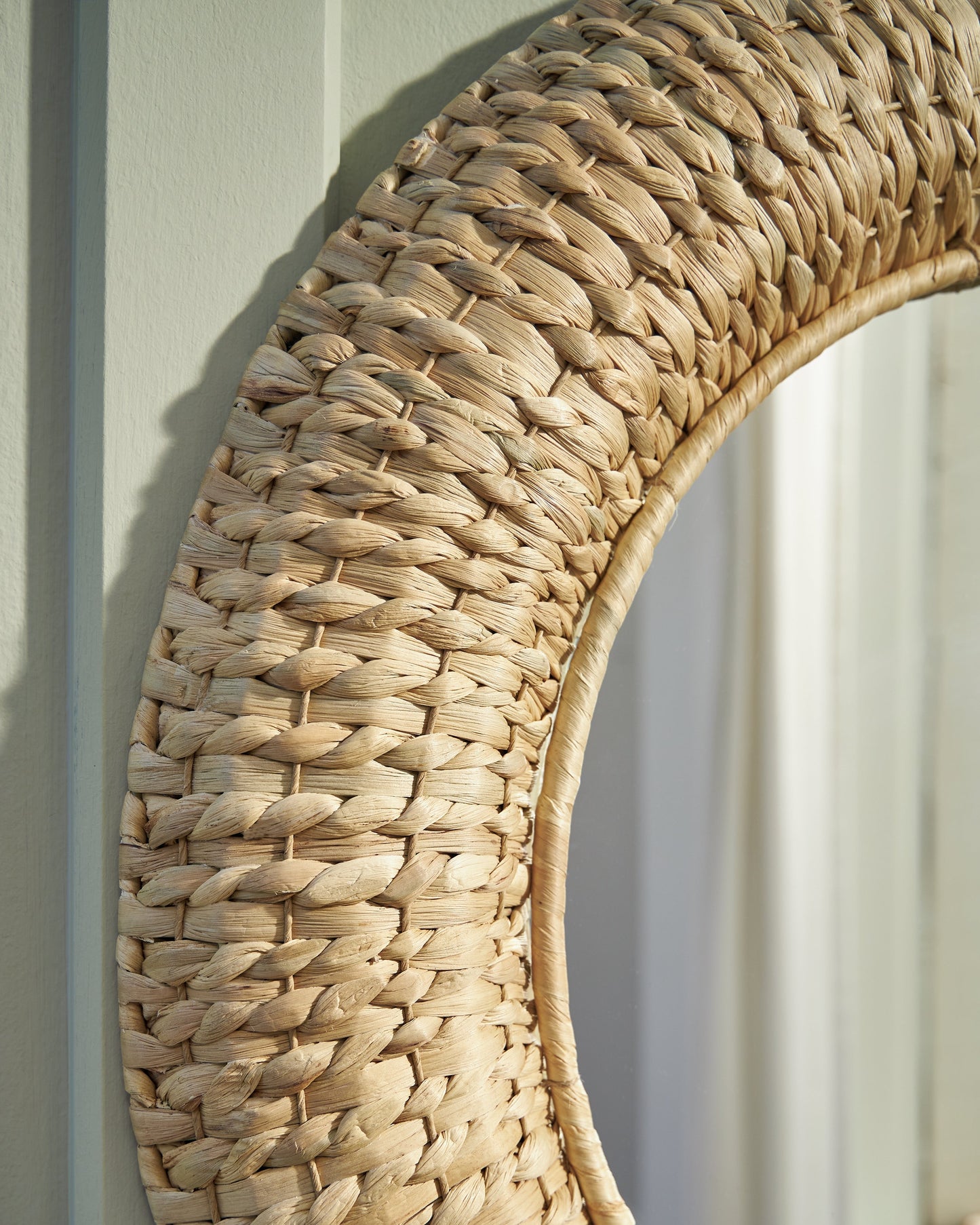 Briggsburg Natural Accent Mirror- Viva Furn