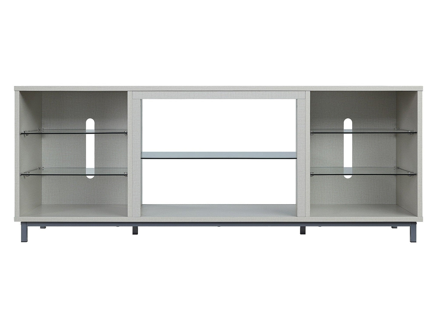 Brighton 60" TV Stand in Beige - Ornate Home