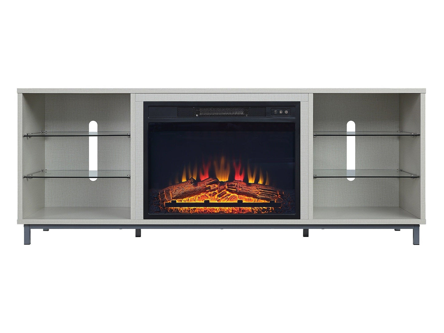 Brighton Fireplace in Beige - Ornate Home