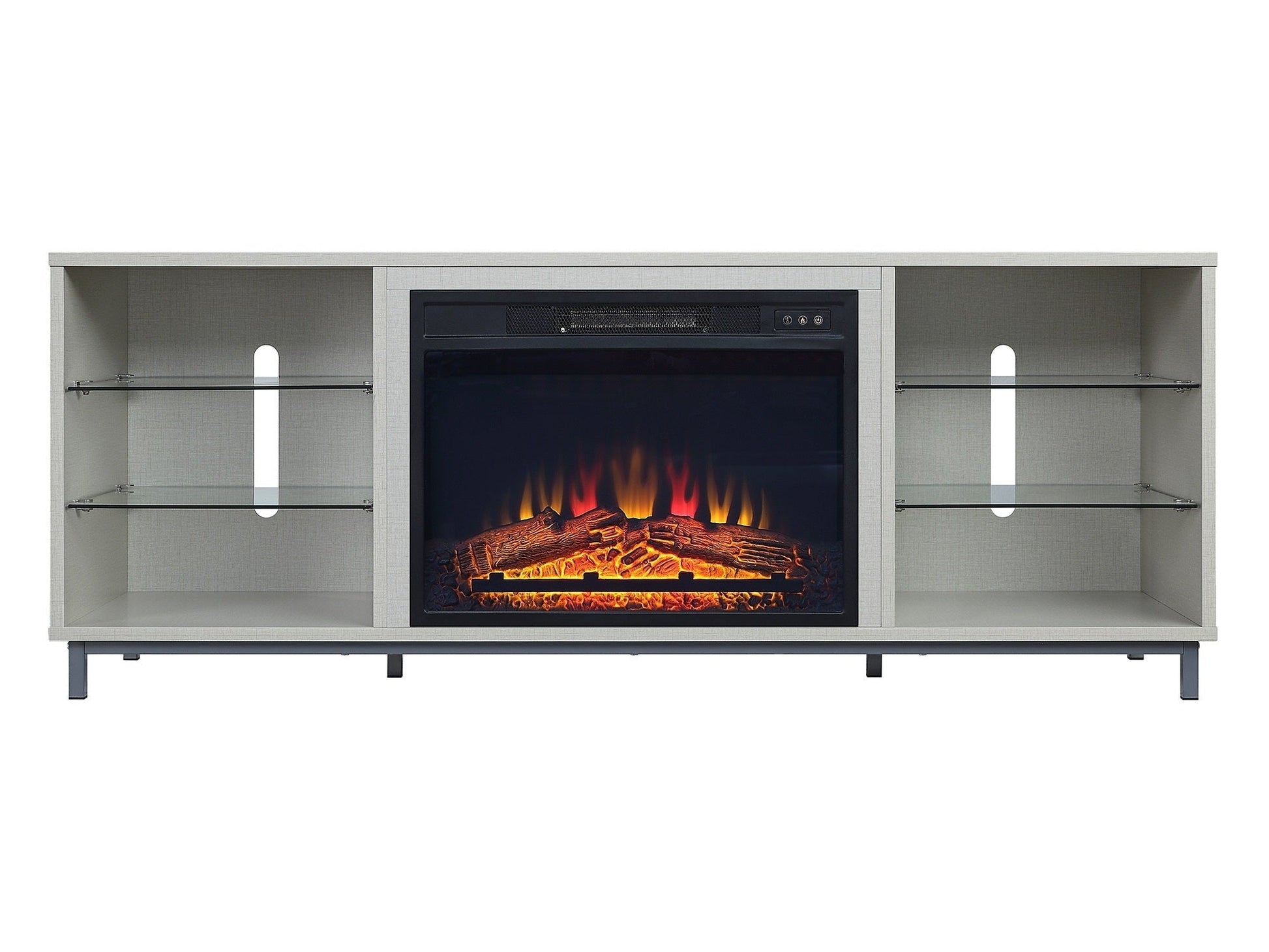 Brighton Fireplace in Beige - Ornate Home