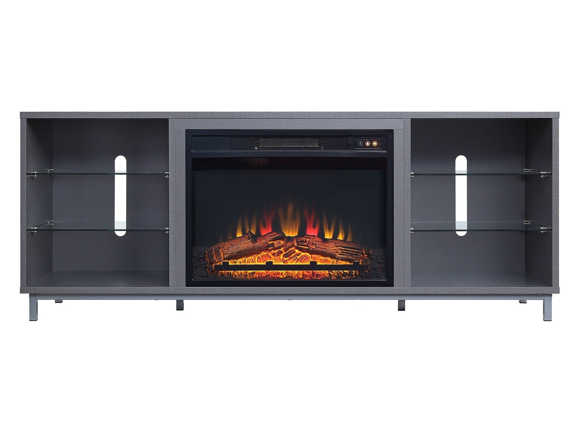 Brighton Fireplace in Grey - Ornate Home