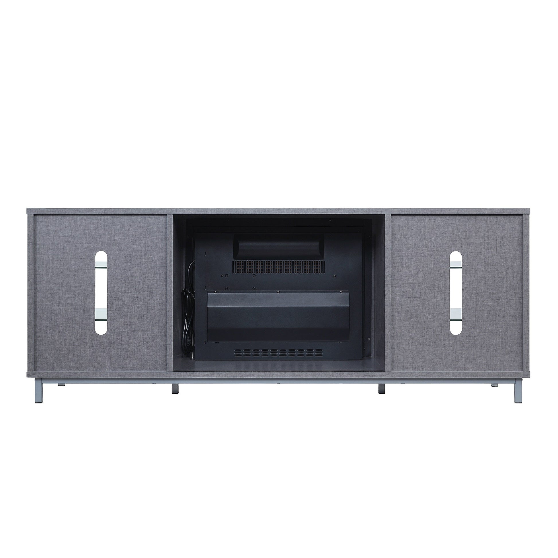 Brighton Fireplace in Grey - Ornate Home