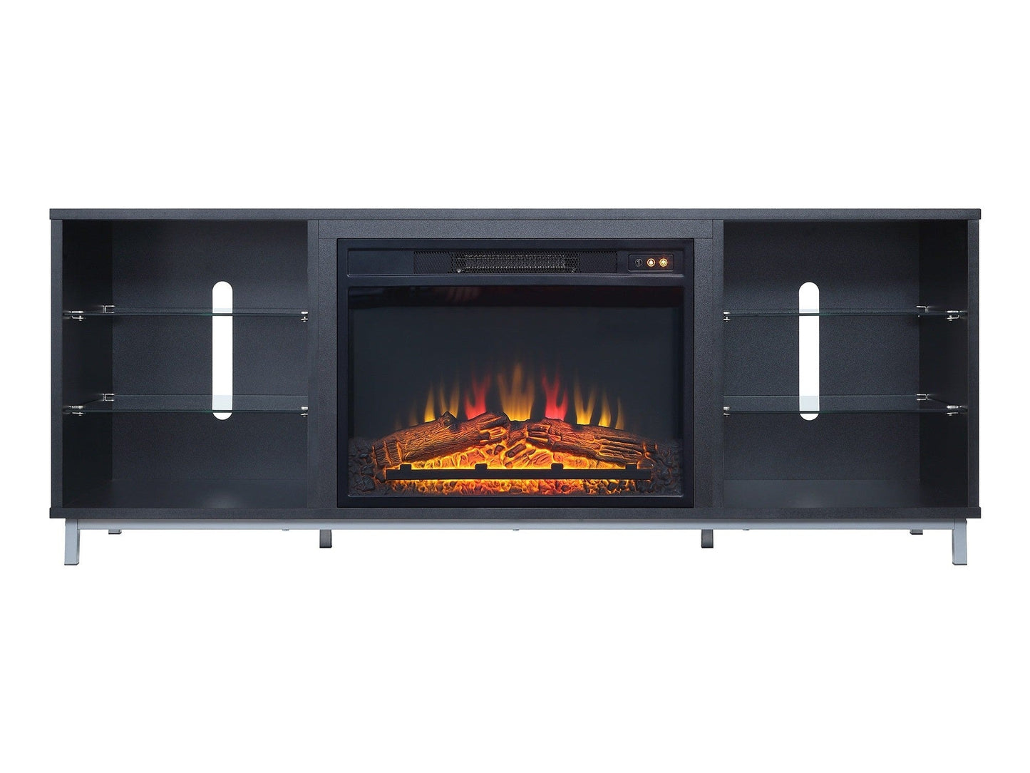 Brighton Fireplace in Onyx - Ornate Home